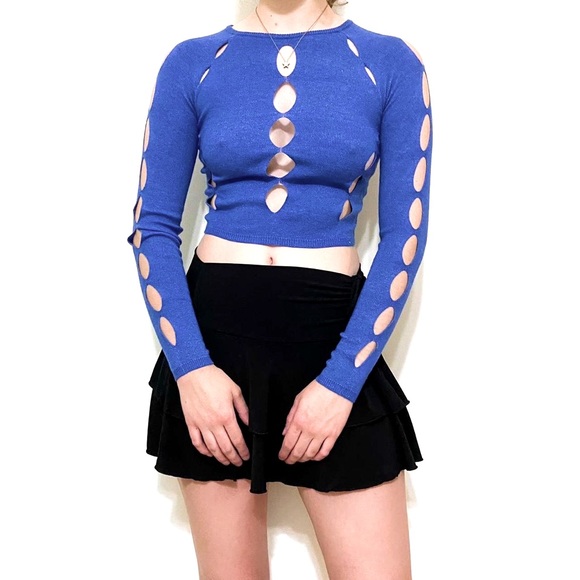 NWT UO Ulla Cut-out Sweater - Picture 1 of 4